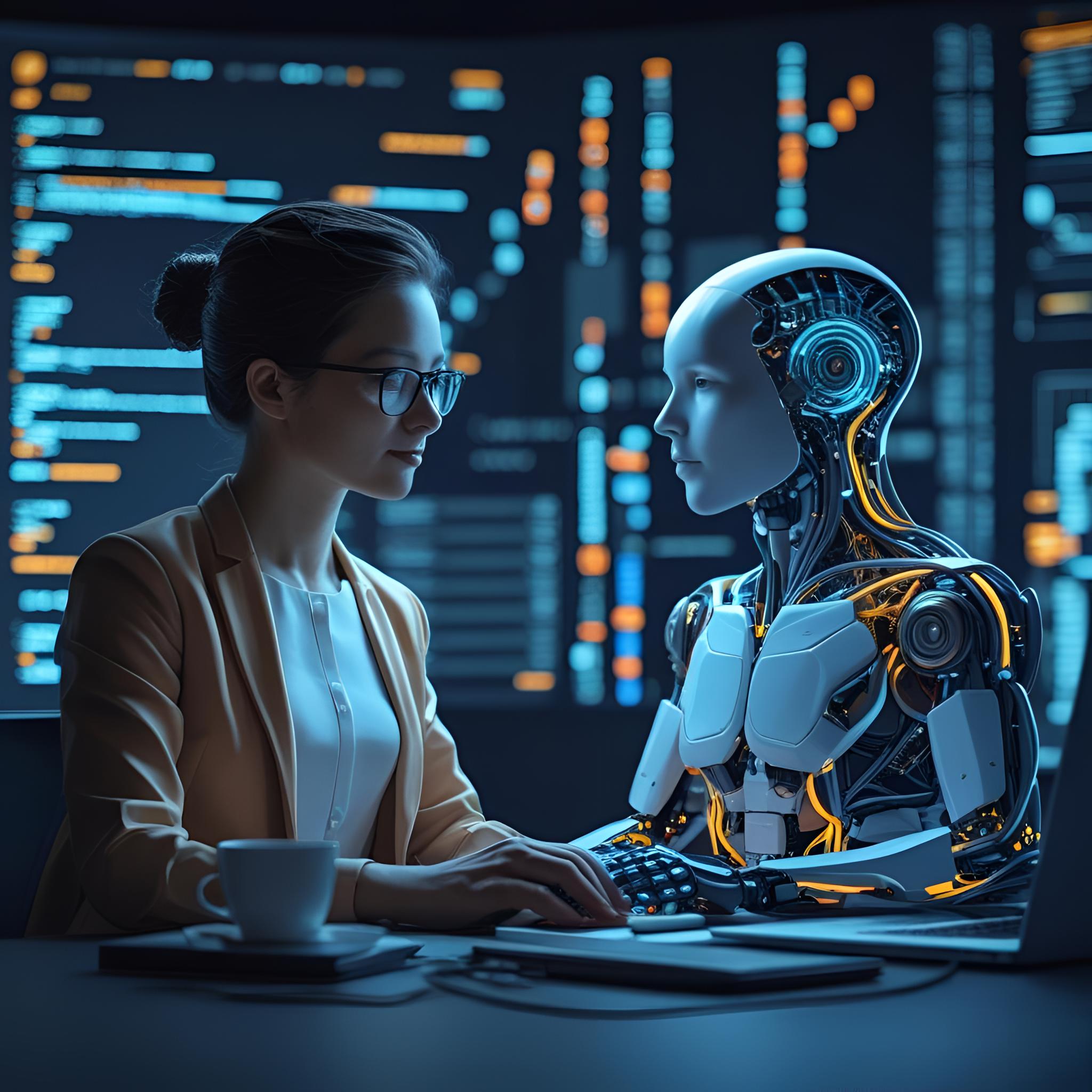 AI and human collaboration in code development
